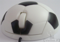 Mouse Ótico Bola de Futebol USB 800dpi
